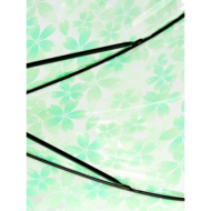 Зонт малый - Цветы зеленые - 5