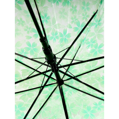 Зонт малый - Цветы зеленые - 6
