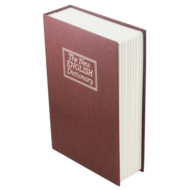Книга сейф бордовая - Английский словарь (24 см) - 1