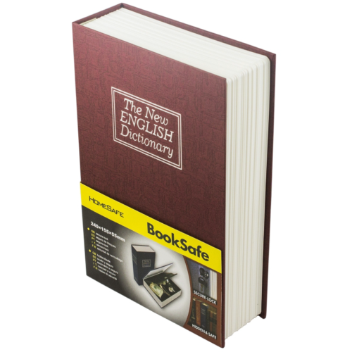 Книга сейф бордовая - Английский словарь (24 см) - 4