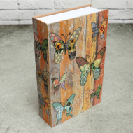 Книга сейф - Бабочки (24см) - 0