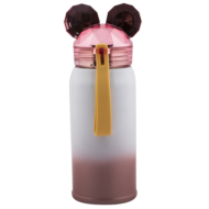 Термостакан Микки 19 см розовый - 1
