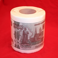 Туалетная бумага 1000 руб мини - 1