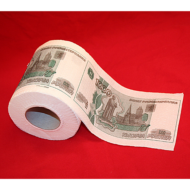 Туалетная бумага 1000 руб мини - 4