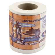 Туалетная бумага 5000 руб. мини - 0