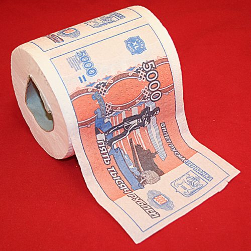 Туалетная бумага 5000 руб. мини - 3