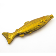 Фляга Рыба 100ml золотая - 0