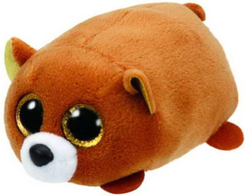 Мягкая игрушка TY Teeny Tys Медведь коричневый 10см