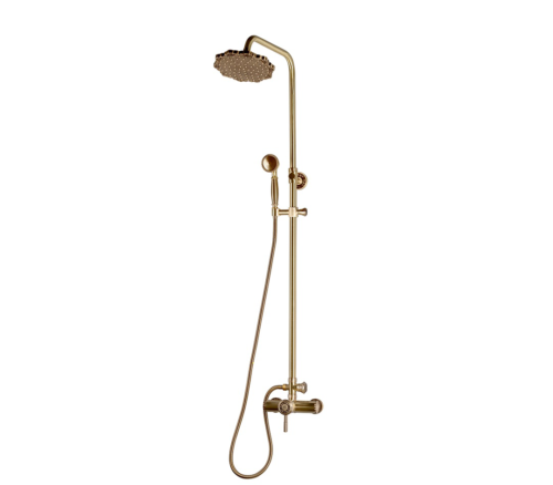 Комплект для душевой (без излива) душ "Цветок" Bronze de Luxe WINDSOR (10118/1F) - 0