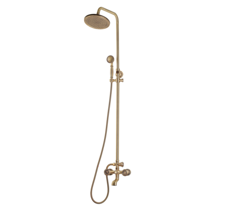 Комплект двухручковый для ванны и душа Bronze de Luxe ROYAL (10121R) - 0