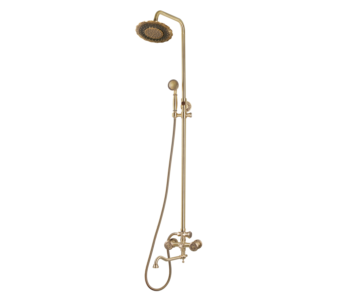 Комплект двухручковый для ванны и душа Bronze de Luxe ROYAL (10121DF/1)