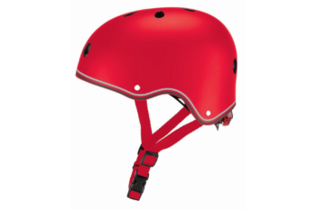 Шлем красный Globber PRIMO LIGHTS - XS/S (48-53см)