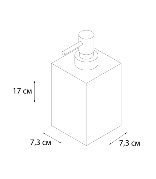 Дозатор для жидкого мыла FIXSEN Blanco (FX-201-1) - 1