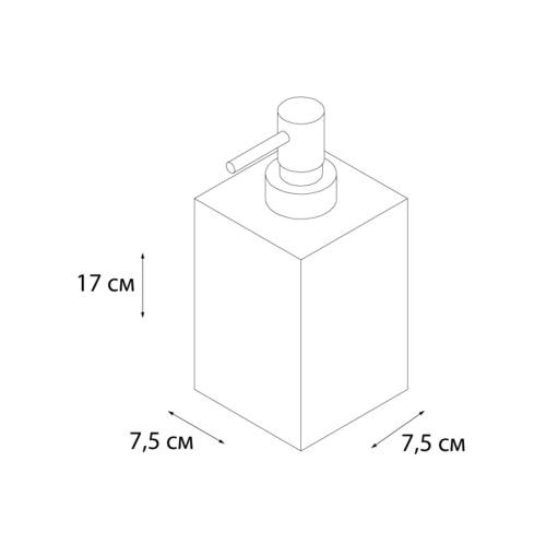 Дозатор для жидкого мыла FIXSEN Gusto (FX-300-1) - 1