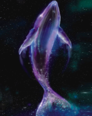 Алмазная живопись LG242 "Неоновый кит" - 0