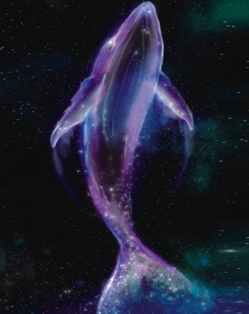 Алмазная живопись LG242 "Неоновый кит"