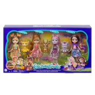 Игровой набор Mattel Enchantimals Солнечная саванна 4 куклы - 0
