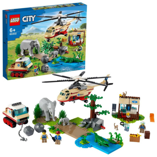 Конструктор LEGO City Wildlife Операция по спасению зверей - 0