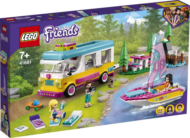 Конструктор LEGO Friends Лесной дом на колесах и парусная лодка - 0