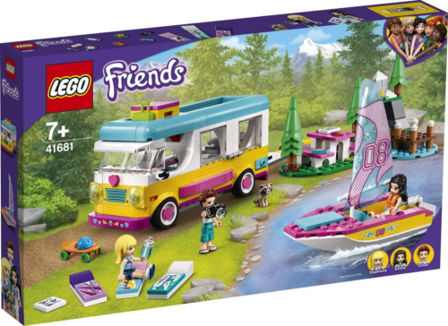 Конструктор LEGO Friends Лесной дом на колесах и парусная лодка - 0
