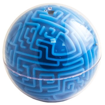 Головоломка лабиринт - Сфера синяя