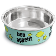 Миска металлическая на резинке Bon Appetit - 150мл - 0
