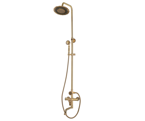 Комплект одноручковый для ванны и душа Bronze de LuxeWINDSOR (10120PF/1) - 0