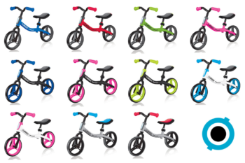 Беговел "Globber" GO BIKE, -/Бело-голубой