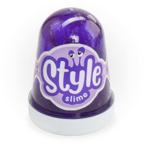 Слайм LORI Style Slime " Фиолетовый с ароматом вишни", 130мл. - 0