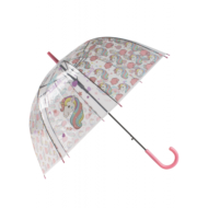 Зонт розовый - Единорог №6 - 1