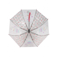 Зонт розовый - Единорог №6 - 4