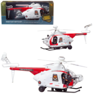 Вертолет Abtoys Боевая Сила военный (белый), эл/мех, световые и звуковые эффекты, в коробке - 0