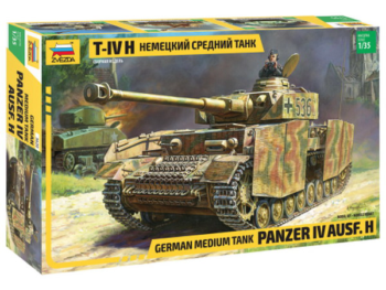 Модель сборная Немецкий средний танк T-IV H