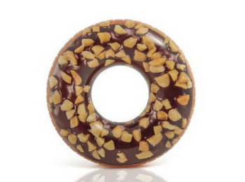Круг надувной "Nutty Donut Tube" (Пончик шоколадный) 9+