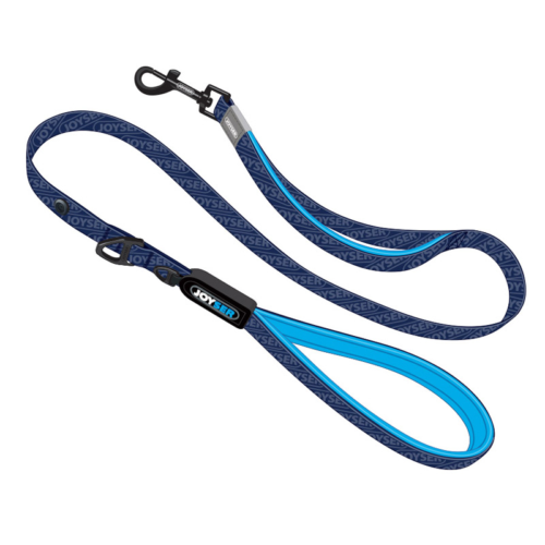 Поводок для собак JOYSER Walk Base Leash L синий с голубым - 0