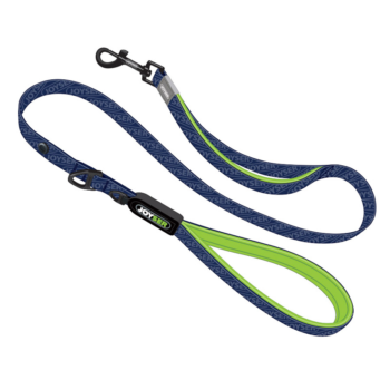 Поводок для собак JOYSER Walk Base Leash XL синий с зеленым