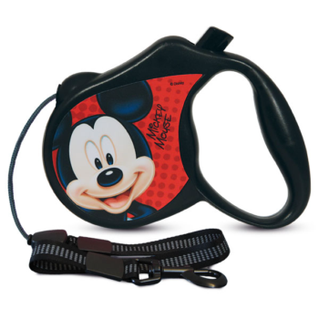 Поводок-рулетка Disney Mickey S 3м до 12кг, трос