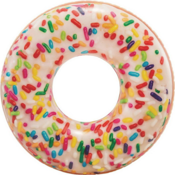 Круг надувной "Sprinkle Donut Tube" (Пончик с посыпкой) 9+
