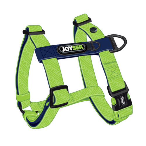 Шлейка для собак JOYSER Walk Base Step-in Harness XL зеленая - 0