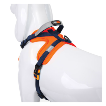 Шлейка для собак JOYSER Walk Soft Harness M оранжевая