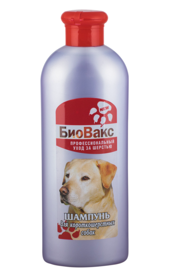 БиоВакс шампунь для короткошерстных собак (350мл)