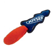 Игрушка для собак JOYSER Slimmy Plush Шкура лисы из плюша с пищалкой S/M синяя с оранжевым, 38 см - 0