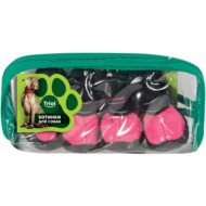 YXS143-4 Ботинки для собак розовые, 45*40*55мм (уп.4шт.) - 1