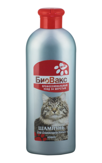 БиоВакс - Шампунь для кошек длинношерстных (350мл)