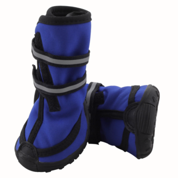 YXS137-M Ботинки для собак, синие, 60*55*70мм (уп.4шт.)