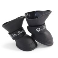YXS203-L Сапожки для собак черные, 55*45*55мм (уп.4шт.) - 0