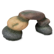 Грот "Горка из балансирующих камней", 150*72*70мм - 0