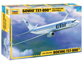 Модель сборная "Пасс. авиалайнер "Боинг 737-300"