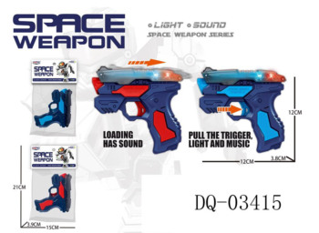 Бластер Junfa Space Weapon со световыми и звуковыми эффектами 12х3,8х12 см