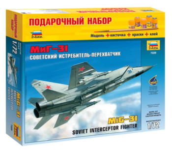 Набор подарочный-сборка "Самолет МиГ-31" (Россия)